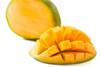Eye-catching mango , Fruity freshness, Bright and vibrant, Perfect for summer HD wallpaper