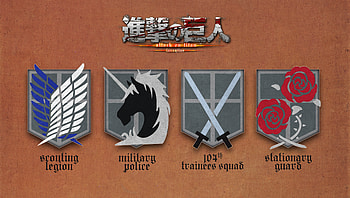Shingeki Emblem, titan, anime, attack, shingeki, emblem HD wallpaper