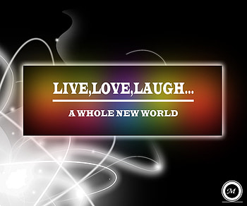 Live...Love...Laugh, happiness, colours, life, love HD wallpaper