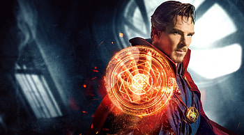 Doctor Strange movie, Mind-bending visuals, Supernatural sorcery, Marvel's sorcerer HD wallpaper