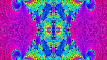 Trippy Psychedelic Fractal, trippy, psychedelic, aesthetic, purple, Abstract, fractal, abstract purple HD wallpaper