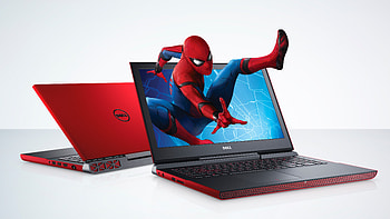 Dell Spiderman Edition Inspiron 15 7000, dell, spiderman, computer, laptop HD wallpaper
