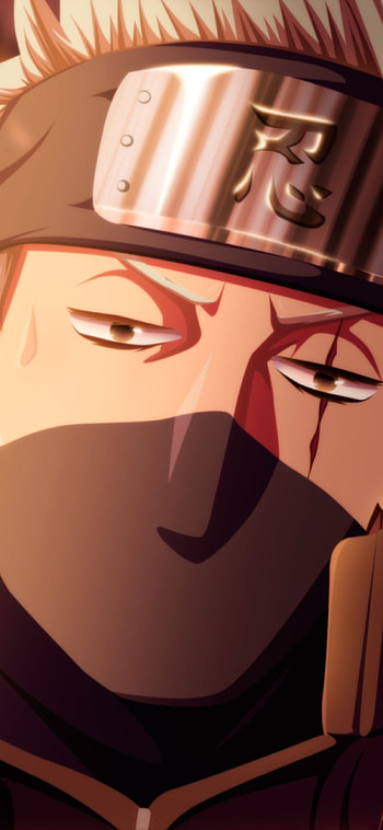 Kakashi, Naruto's mentor, Strong strategist, Masked ninja HD phone wallpaper