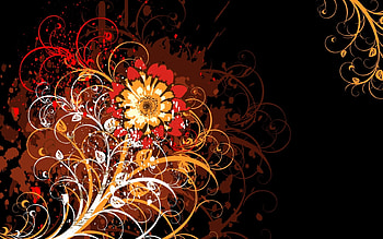 Flowers, Background HD wallpaper
