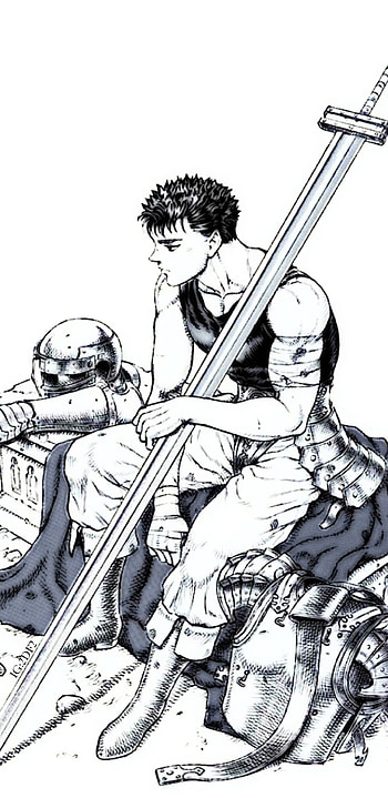 Guts, berserk, griffith, anime HD phone wallpaper