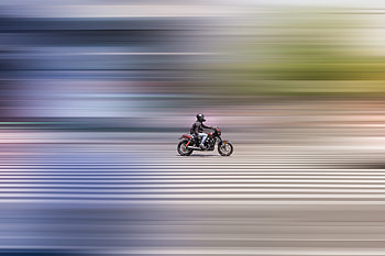 Motorcycles, Movement, Traffic, Motorcyclist, Motorcycle, Distortion HD wallpaper