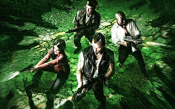 Thrilling gameplay moments, Terrifying undead, Eerie atmosphere, Heart-pounding HD wallpaper