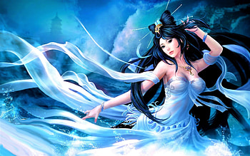 Fantasy Women, women, girl, hair, Fantasy HD wallpaper