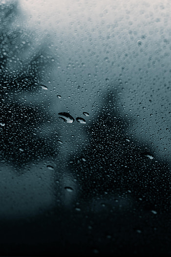 Drops, Macro, Wet, Surface, Glass HD phone wallpaper