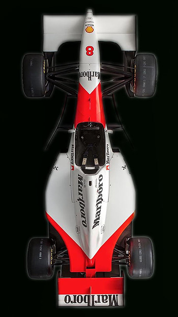 Mclaren Mp4 Black, cars, formula, Senna HD phone wallpaper