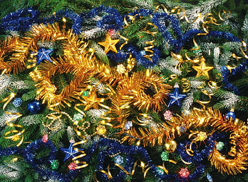 Holidays, Stars, Decorations, Holiday, Needles, Christmas Tree, Tinsel, Mood HD wallpaper