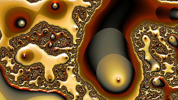 Trippy Psychedelic Fractal, trippy, psychedelic, aesthetic, Abstract, fractal HD wallpaper