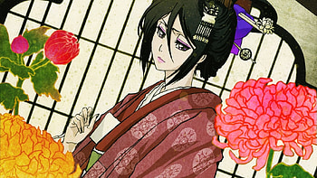 Rukia, bleach, anime, cute rukia, kimono girl, beautiful HD wallpaper