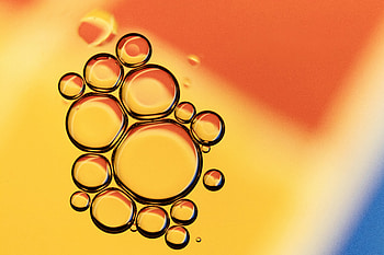 Bubbles, Macro, Liquid, Butter, Oil HD wallpaper