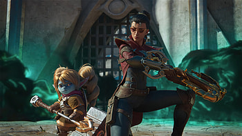 Poppy LoL Season 2021 Ruination, video game, League Of Legends, Poppy (League Of Legends), Vayne (League Of Legends) HD wallpaper