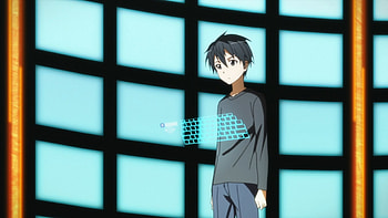 Character Set-Up, Short Hair, Sword Art Online, Kirigaya Kazuto, , Anime, Black Hair, Hero, Kirito, Anime Guy HD wallpaper