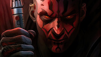 Darth Maul - Intense Star Wars Background, Darth Maul, Star Wars HD wallpaper