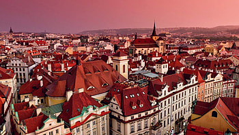 Captivating city, Architectural marvels, Stunning landmarks, Prague's treasures HD wallpaper