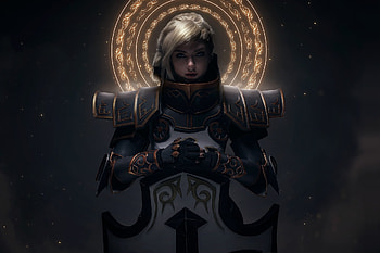 Game, Crusader, Diablo, video game, cosplay HD wallpaper
