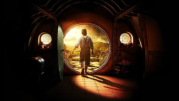 The Hobbit, Journey to the unknown, Mythical creatures, Thrilling action sequences HD wallpaper