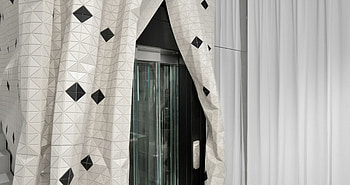 Maison Margiela, Milano, Drapes and curtains, Retail interior design HD wallpaper