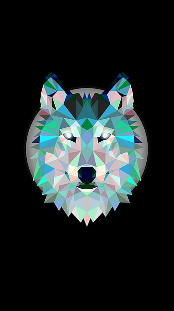 Geometric Animal, AMOLED animal , Striking visuals HD phone wallpaper
