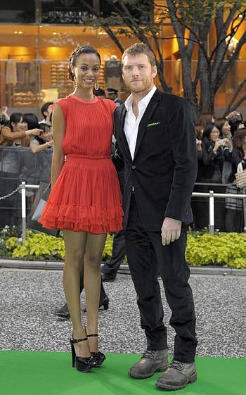 Sam Worthington, Sam and Zoe, Zoe Saldana, Fanpop HD phone wallpaper