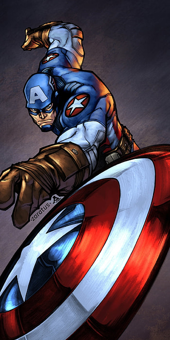 Captain America, Comic, Avengers HD phone wallpaper