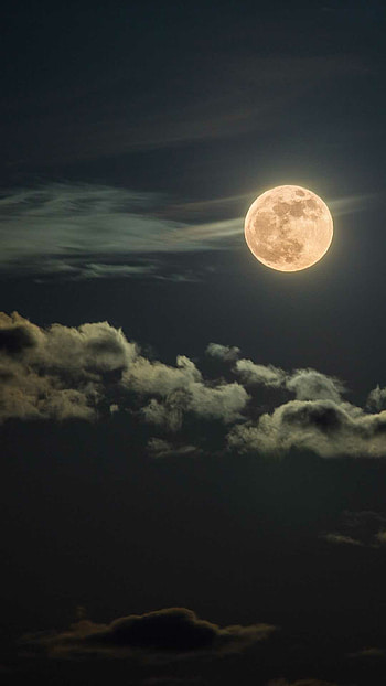 Moon , Celestial charm, Lunar showcase, Astral beauty HD phone wallpaper