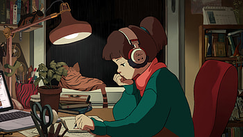 Lo Fi Hip Hop Study Girl By Juan Pablo Machado [] : R, Lofi Study HD wallpaper