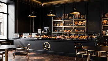 Luxe Artisan Bakery —, Bakery, Pastry, Bread, Croissant, Cafe HD wallpaper
