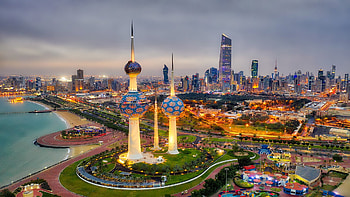 Kuwait City , Cityscape view, Urban development, Arabian Peninsula HD wallpaper