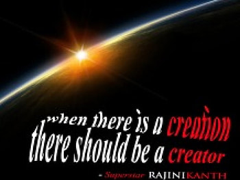 Rajinikanth, creation, creator, wordings, atheist HD wallpaper