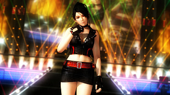 Momiji, Rock, Anime Girl, Fighter, Cool Girl, Beautiful, Cute Girl, Ninja, Pretty Girl, DOA5 HD wallpaper