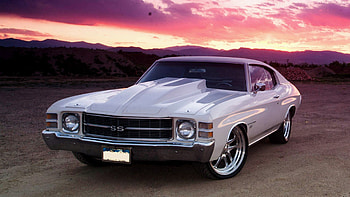 Chevrolet, Cars, Front View, 1972, Chevelle, Ss HD wallpaper