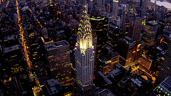 Chrysler Building, Art Deco, Threadpuller HD wallpaper