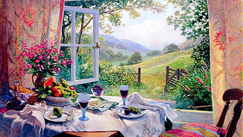 Italian Oil painting, Italian, Oil, art, painting HD wallpaper