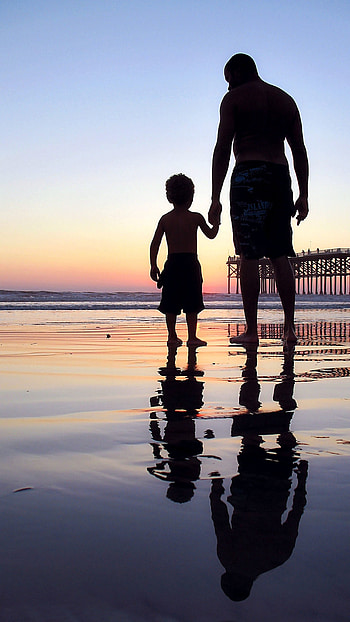 Mom Dad Wala, Father Love HD phone wallpaper