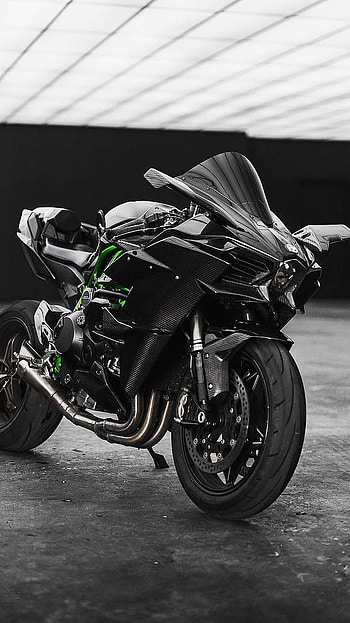 Ninja Bike, Black Ninja HD phone wallpaper