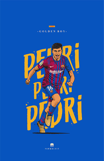 Fc Barcelona, sports_jersey, FCBarcelona_Edits, Pedri_Barcelona, Visca_Barca HD phone wallpaper