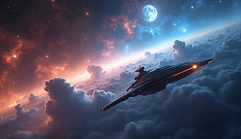 Sci Fi, spaceship, space HD wallpaper