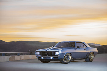Chevrolet 1969 Camaro Blue, Camaro, Chevrolet, Blue, 1969 HD wallpaper
