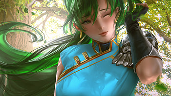 Lyn Fire Emblem Heroes, Stunning , Emblem Heroes' warrior, Legendary Balenta HD wallpaper