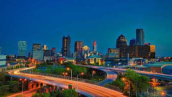 Billboards in Columbus, Outdoor advertising, Columbus OH, Ohio travels HD wallpaper