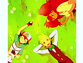 Ash, Iris, and Cilan, ash, iris, white, black, cilan, pokemon HD wallpaper