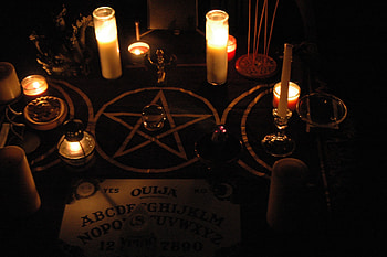 Celtic Pagan Alter, celtic, alter, pentagram, pagan HD wallpaper