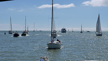 Les Minimes, Yacht Racing HD wallpaper