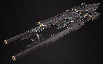 Titan Defence Systems "Equalizer" - Fractured Space, video game, spaceship, Sci Fi, futuristic, Futuristic Gaming HD wallpaper