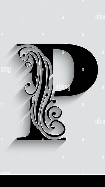 P Letter, Beautiful, design HD phone wallpaper
