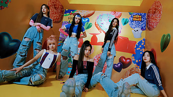 NMIXX Neon — K‑Pop Girl Band, Girl Band, K-pop HD wallpaper